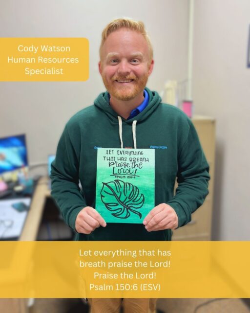 It's Scripture Sunday! Cody shares Psalm 150:6 which says, "Let everything that has breath praise the Lord! Praise the Lord!"
#Scripture #CEF