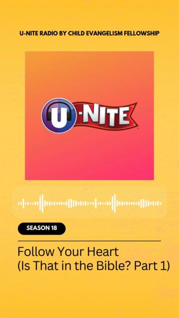 Enjoy this clip from today's 𝘜-𝘕𝘪𝘵𝘦 𝘙𝘢𝘥𝘪𝘰 episode "Follow Your Heart (Is That in the Bible? Part 1)". Does the Bible tell you to follow your heart? Tune in with Seth and Hannah to find out. Listen to today's episode on Apple Podcasts, Spotify, or YouTube! Go to https://www.cefonline.com/uniteradio/ to learn more!