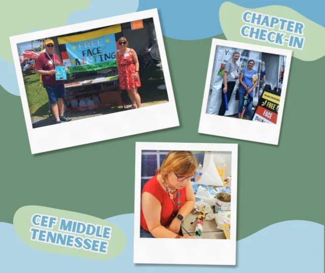 Today, we are checking in on @cefmidtn!
For more than a decade, the chapter's fair ministry has impacted lives for eternity. 
Every year, nearly 1500 people, mostly children, hear the Good News of Jesus Christ at the combined Wilson County/TN State fair while having their faces painted. And every year, dozens put their trust in Jesus for the first time. 
The chapter is grateful for the volunteers who make this possible, and they thank God for the opportunity to proclaim Him to the community! 
If you’d like your chapter to be highlighted on our social media, click the link in our bio and fill out our contact form with your story!