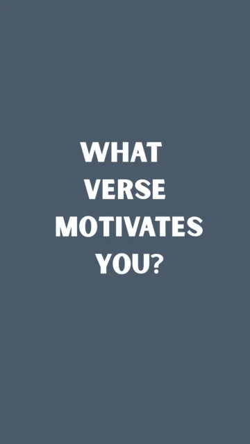 All these verses are such an amazing reminder of the great things God has done and will continue to do! What’s a verse that has motivated you lately?
#CEF #SLC #verse