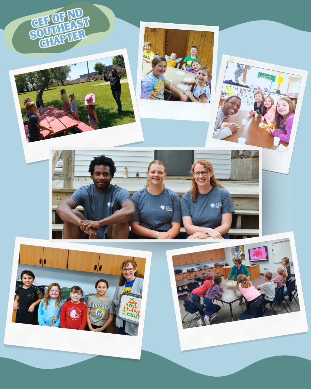 Today we’re learning how God is growing the ministry in Southeast North Dakota!  @cef_nd_southeast recently welcomed a new Ministry Coordinator to help expand into eight more towns, and their goal for 2025–2026 is to reach 700 children with the Gospel—double what they reached last year! 
This fall and winter, they’re preparing to launch five new Good News Clubs and schedule Christmas Party Clubs in towns that don’t yet have a 𝘎𝘕𝘊. They’re also building a larger team of 𝘊𝘠𝘐𝘈 students who are passionate about reaching children for Christ. 
As one student shared, “This summer with 𝘊𝘩𝘪𝘭𝘥 𝘌𝘷𝘢𝘯𝘨𝘦𝘭𝘪𝘴𝘮 𝘍𝘦𝘭𝘭𝘰𝘸𝘴𝘩𝘪𝘱 has been one of the most impactful experiences of my life.” 
They’re excited to see how God continues to grow faith among local young people and children! 
If you’d like your chapter to be highlighted on our social media, click the link in our bio and fill out our contact form with your story! 
#ChildEvangelismFellowship #CEFNorthDakota #GoodNewsClub #CYIA