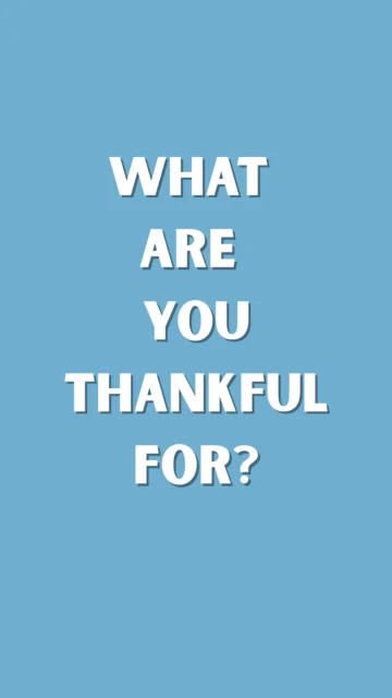 God has given us so much to be thankful for!!

What are you thankful for? 

#CEF