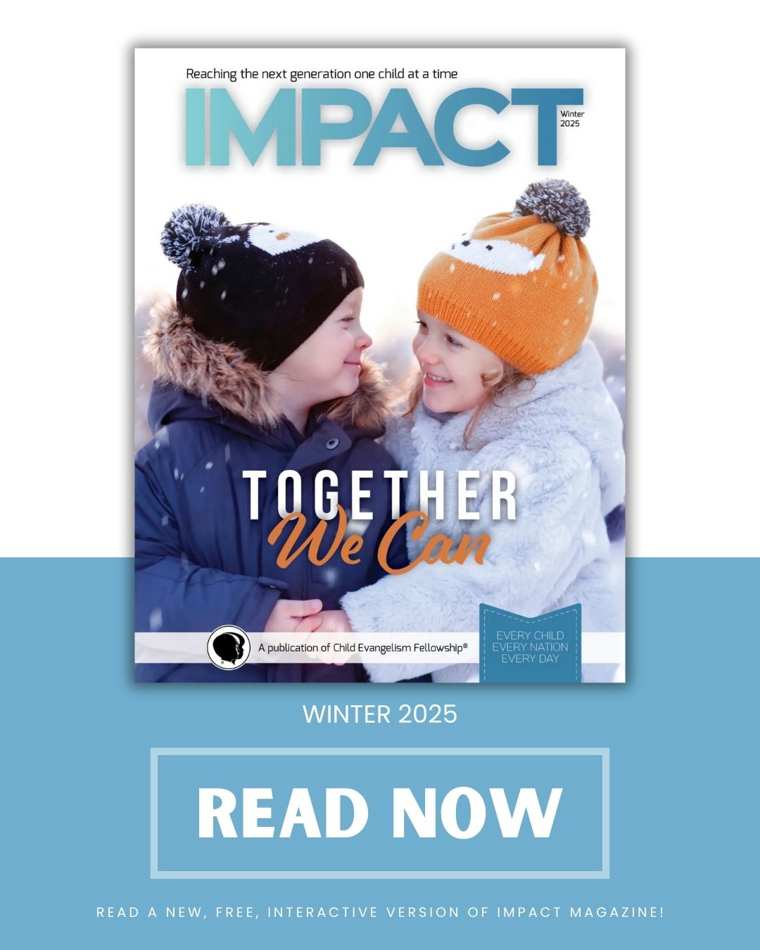 For 88 years, God has built up 𝘊𝘌𝘍® as an excellent resource for children’s ministry. As churches partner with 𝘊𝘌𝘍, together we can impact families, make a difference in inner cities, and get ministries into areas where there are no churches. Churches will benefit from the specialized training and excellent resources 𝘊𝘌𝘍 offers and through the partnership of churches, more children will hear the Good News of Jesus.
When we pray together for the impact of God upon the children, their families, and communities, He moves through those prayers. It is a powerful tool He has given for us to use. As we pray and work together, we can grow in Christ and see His body grow as well.
Don’t wait! Click the link in our bio to read more!
#IMPACT #CEF