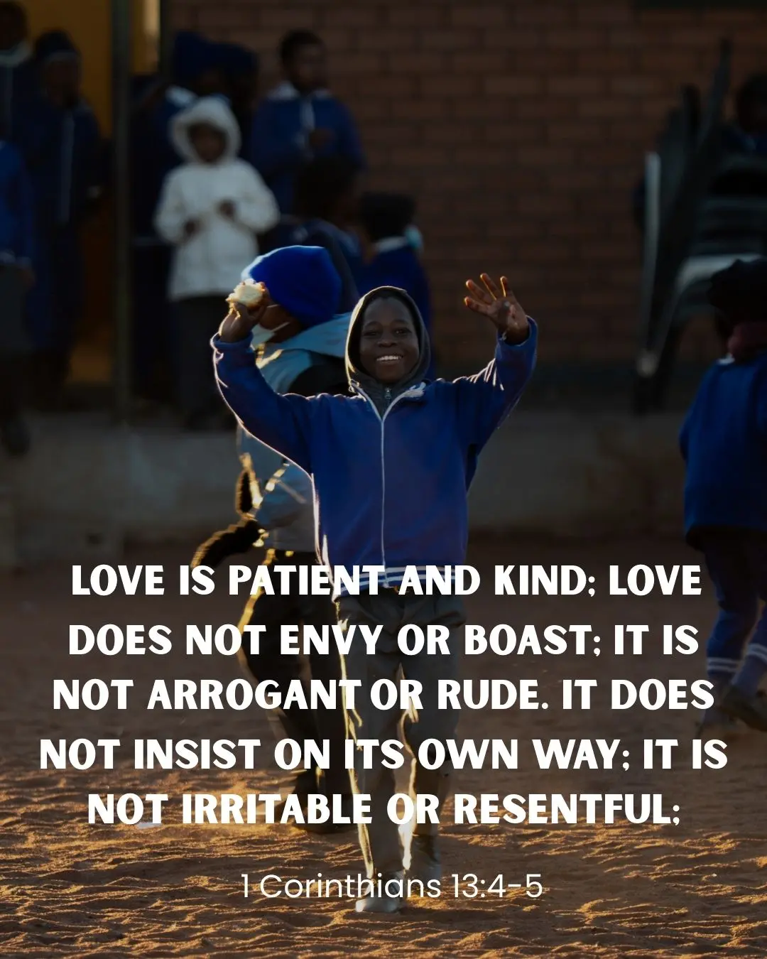 This week's Scripture Sunday verse is 1 Corinthians 13:4-5 (ESV)
Love is patient and kind; love does not envy or boast; it is not arrogant or rude. It does not insist on its own way; it is not irritable or resentful;...
#Scripture #CEF