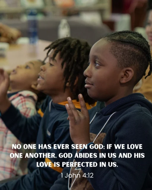 This week's Scripture Sunday verse is 1 John 4:12 (ESV)

No one has ever seen God; if we love one another, God abides in us and his love is perfected in us.

#Scripture #CEF