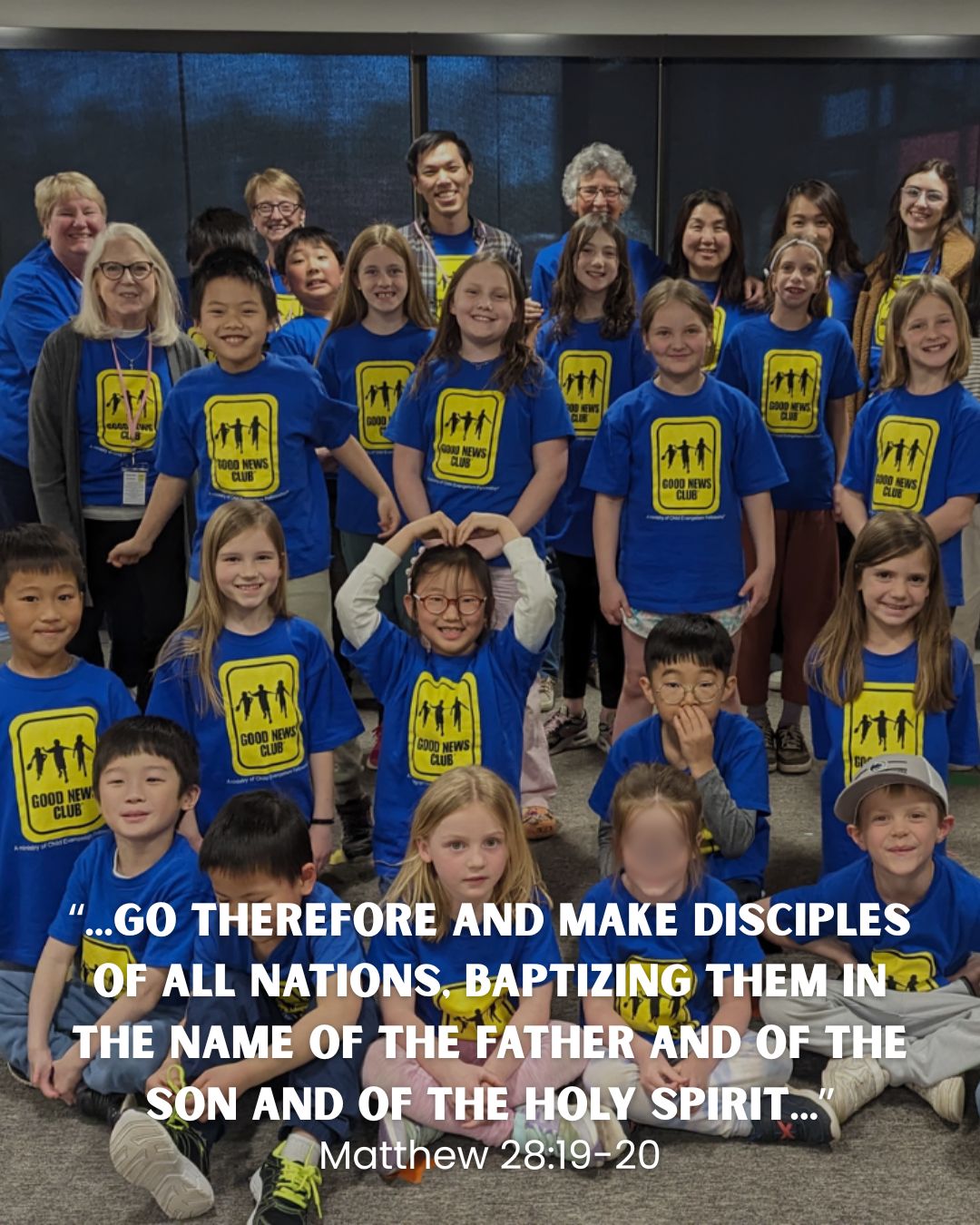 Scripture Sunday!
This week's Scripture Sunday verse is Matthew 28:19-20 (ESV)
“...Go therefore and make disciples of all nations, baptizing them in the name of the Father and of the Son and of the Holy Spirit...”