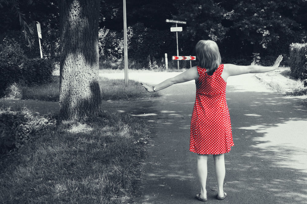 The Girl in the Red Dress