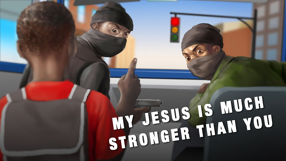 Young Child Confronts Hijackers and Wins