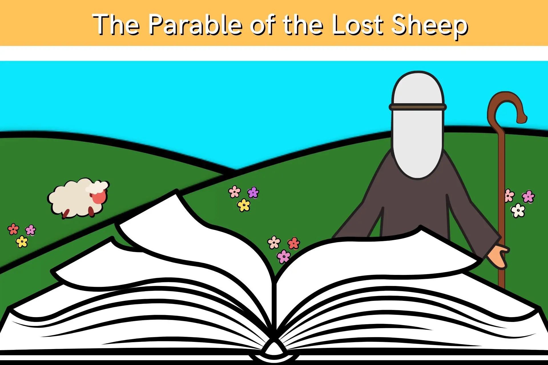 the-parables-of-jesus-lost-sheep-sunday-school-solutions