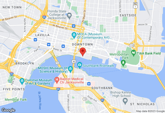Jacksonville Map