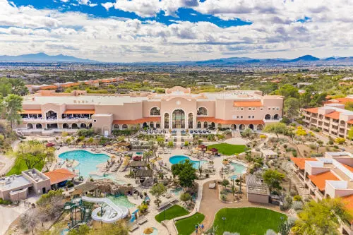 Casey James-Drone #2-Resort Rear View-Pool-The Westin LaPaloma - scaled1 The outside view of San Antonio