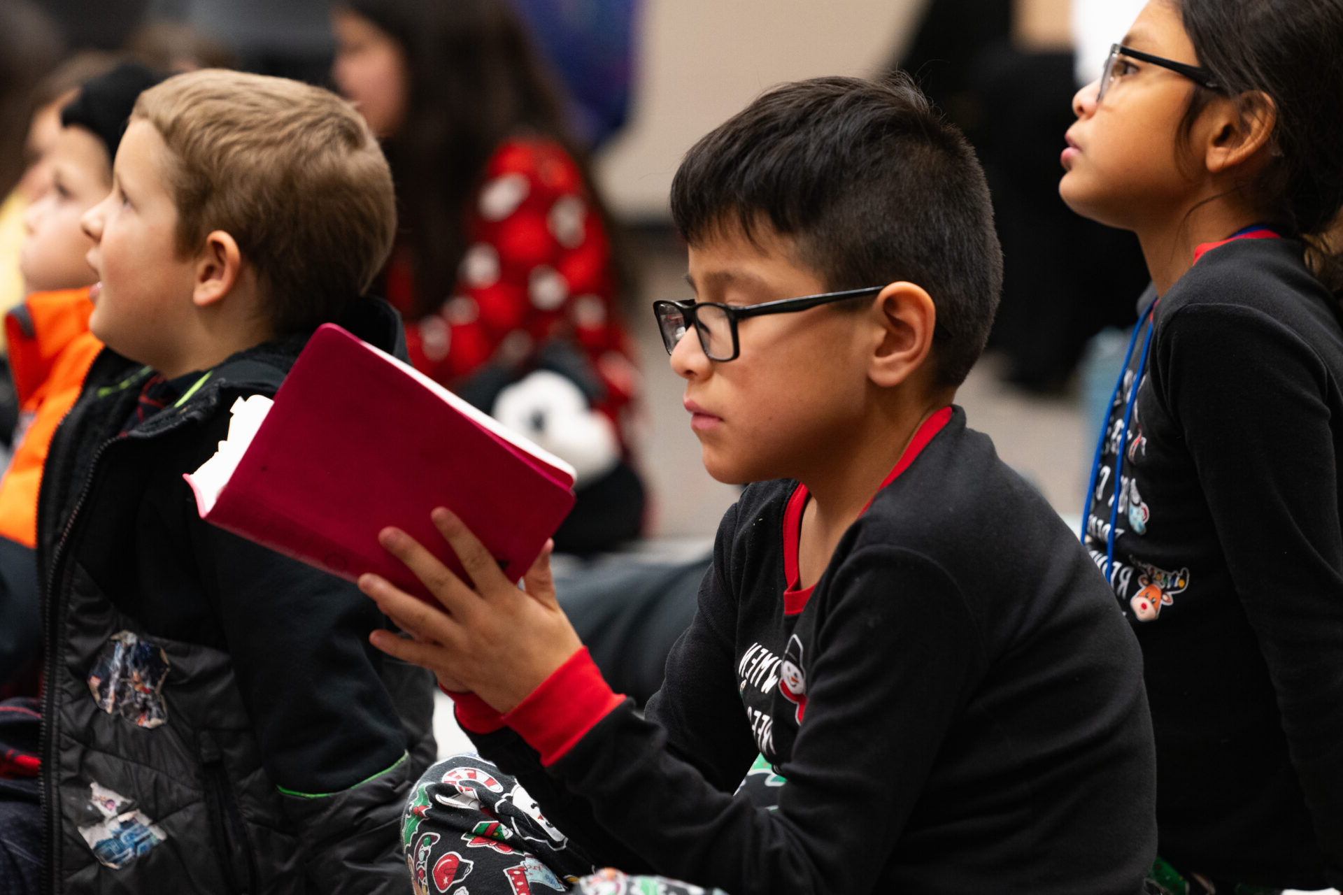 Christmas Party Club photo of a boy