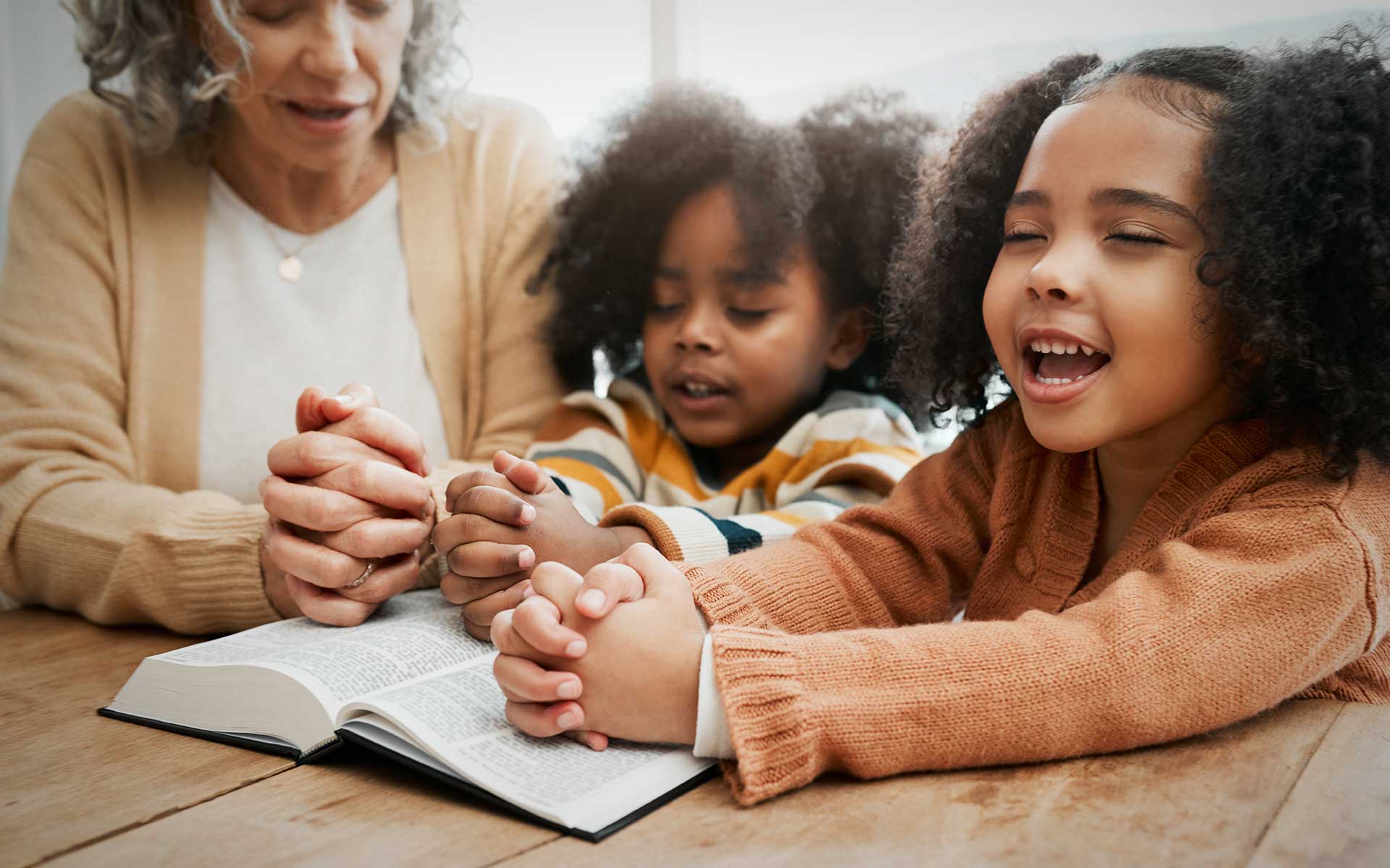 Gratitude for mothers by a child