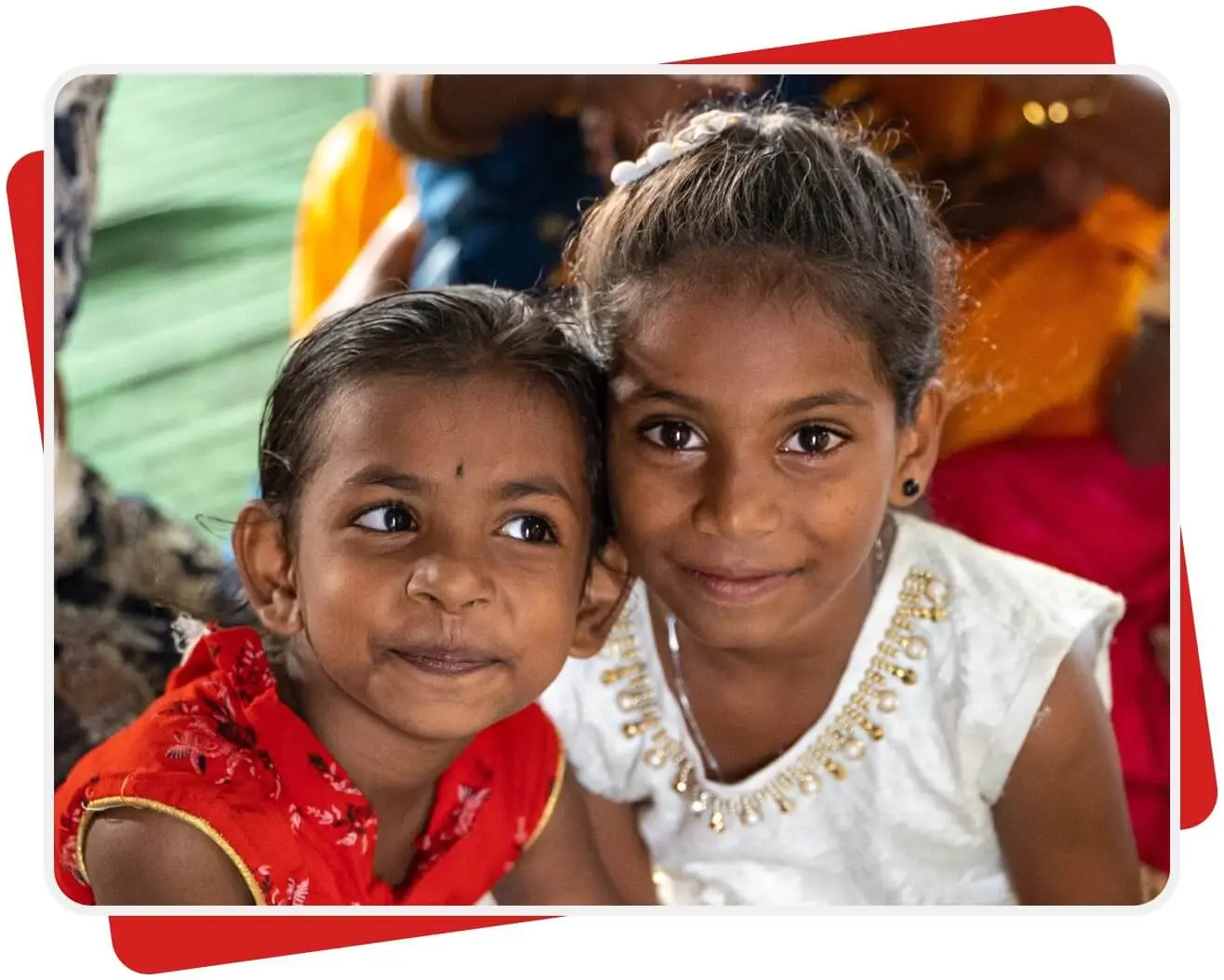 Good News Club photo of two girls