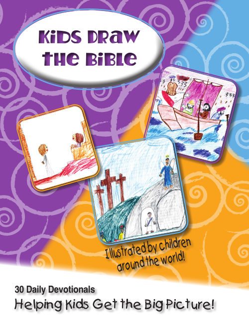 Kids Draw the Bible 30 day devotional for kids cover
